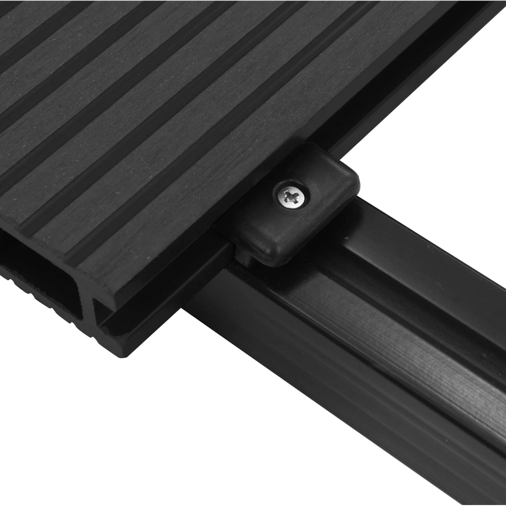 Pavimento da Deck 78 pcs Nero WPC 3444708
