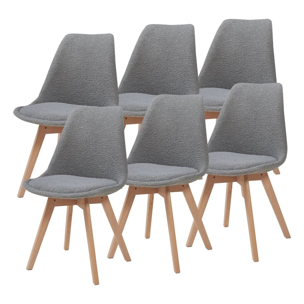 Set di 6 sedie da pranzo con schienale ad anello grigio 03_0009892