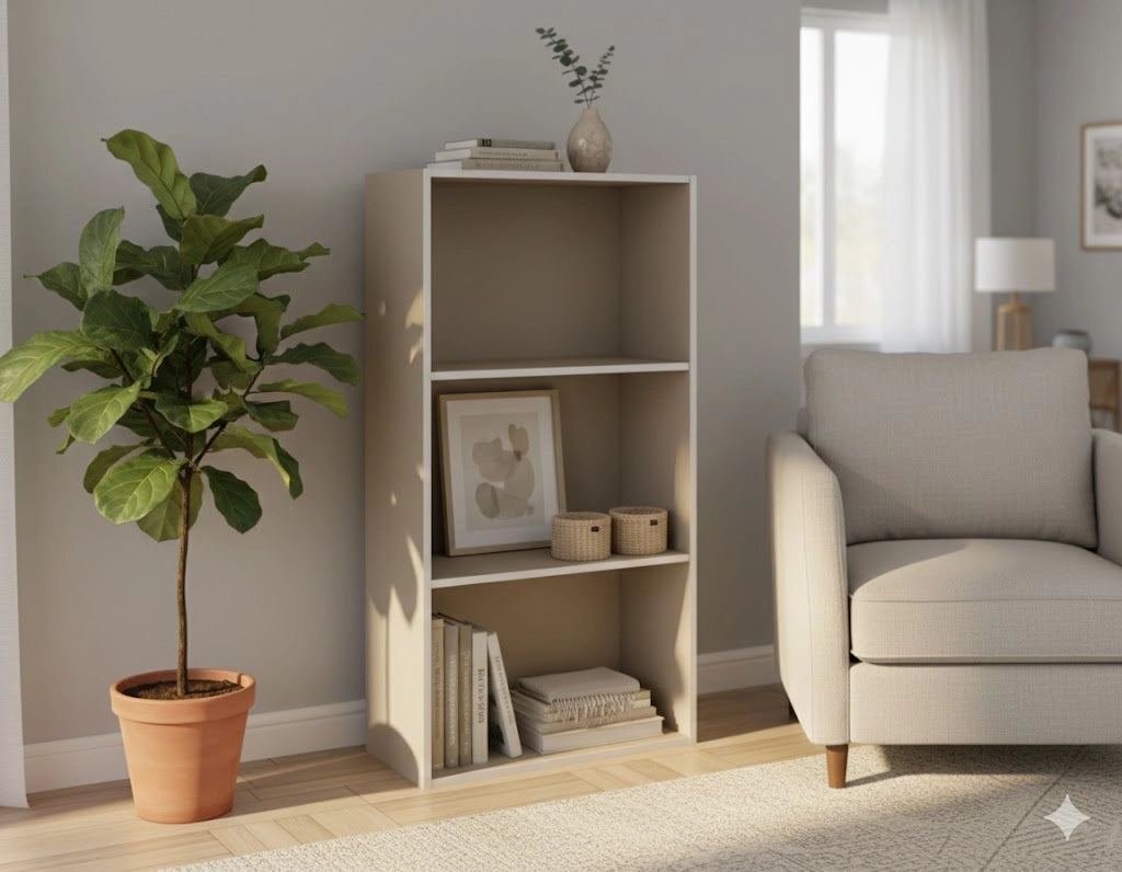 LIBRERIA 2 RIPIANI 50X22,8X95 CM AVANA- 1,0 pz