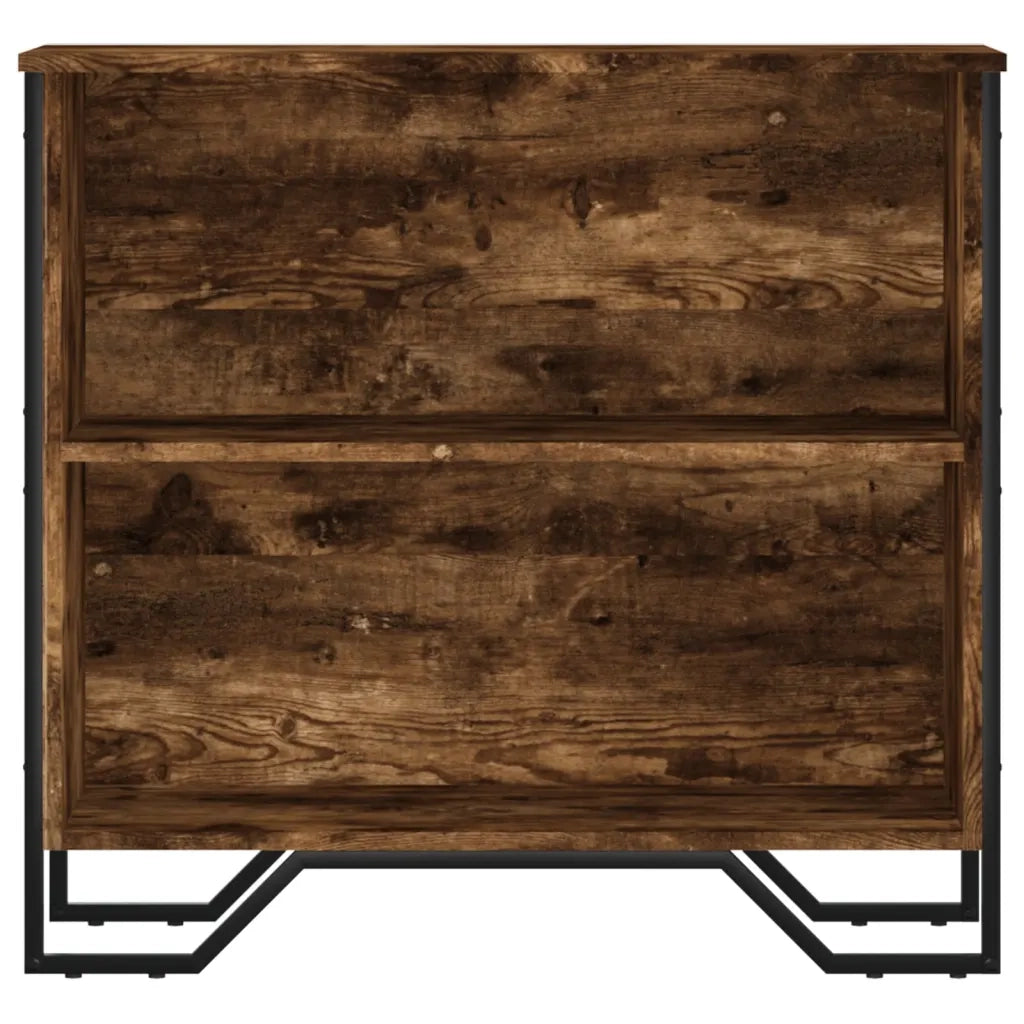 Libreria Rovere Fumo 80x31x74,5 cm in Truciolato 848621