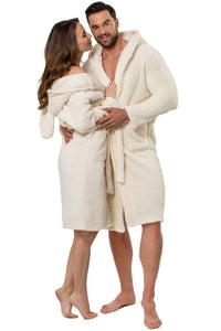 Accappatoio Teddy Ecru Women S/m