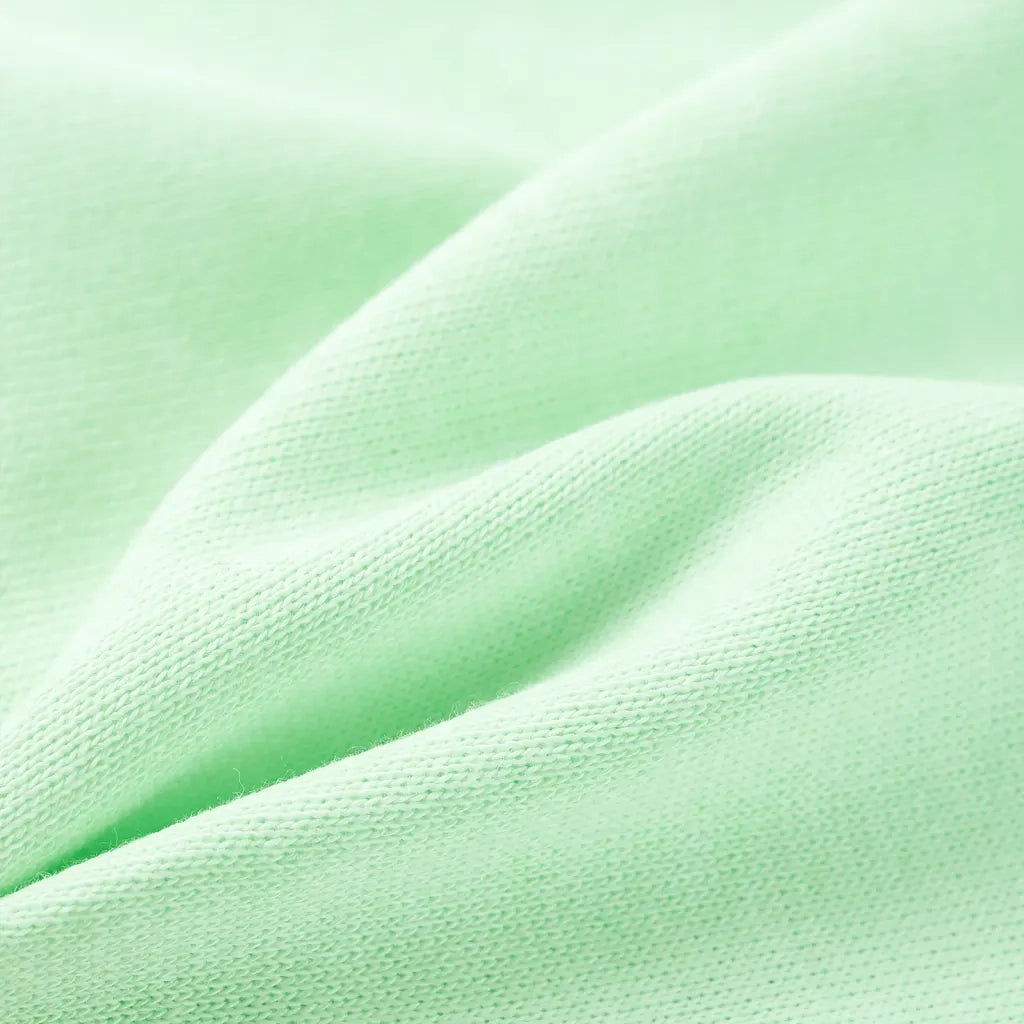 Felpa con Cappuccio e Cerniera per Bambini Verde Brillante 104