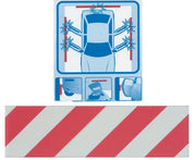 PANNELLO ANTIURTO ADESIVO 140X500 GEKO BOX 2 PZ- 15,0 confezione