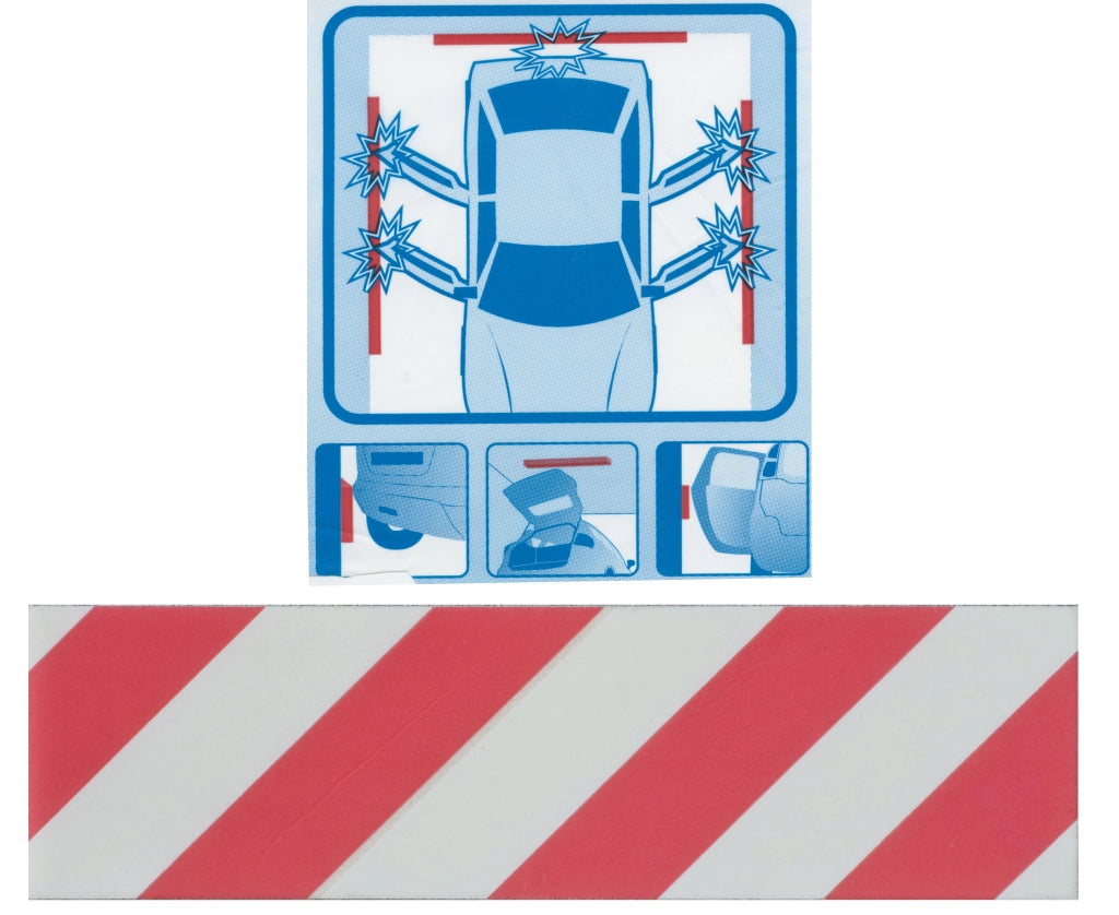 PANNELLO ANTIURTO ADESIVO 140X500 GEKO BOX 2 PZ- 15,0 confezione