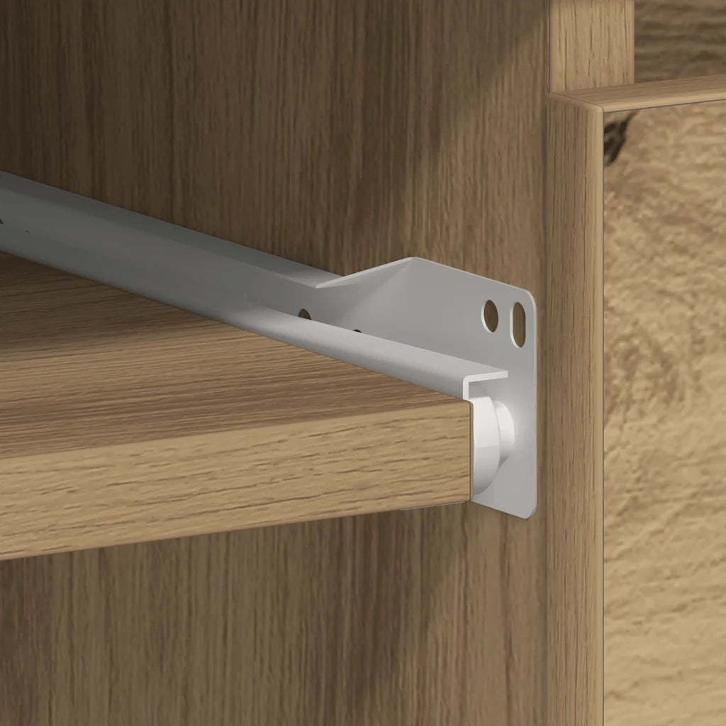 vidaXL Scrivania Rovere Artigianale 90x45x76 cm in Legno Multistrato