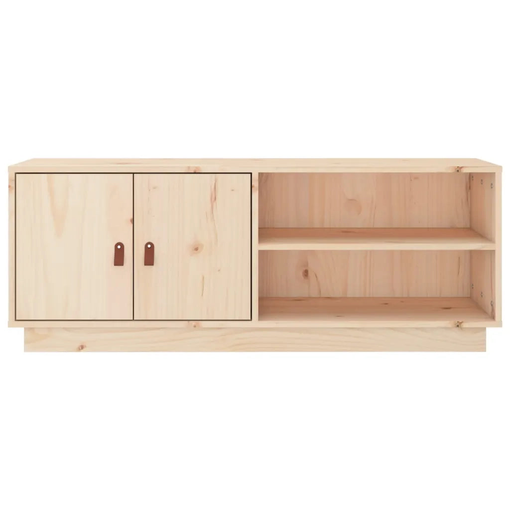 Mobile Porta TV 105x34x40 cm in Legno Massello di Pino 818220