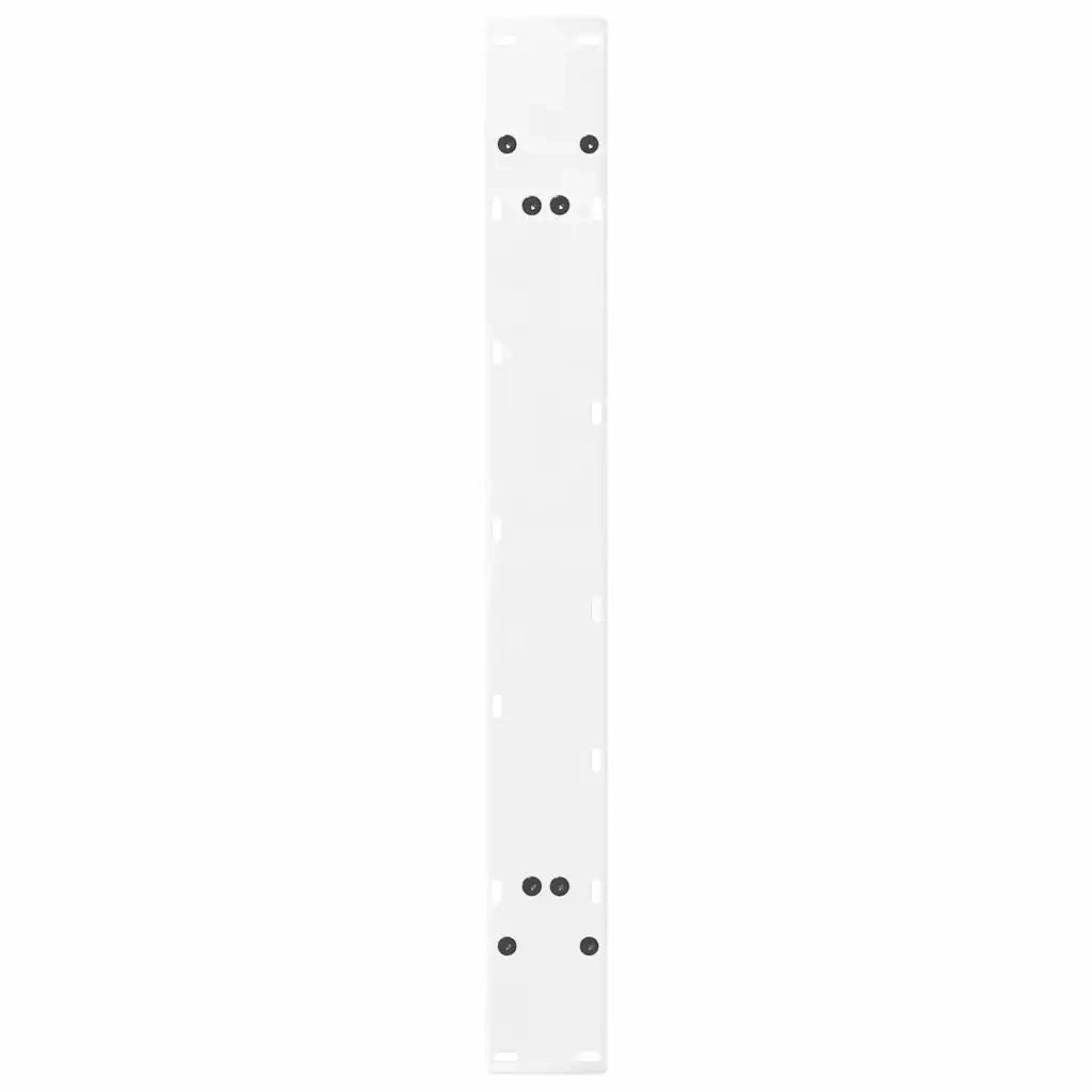 Gambe per tavolo da pranzo a forma di A 2 pz bianche 90x(72-73) cm in acciaio 4012861