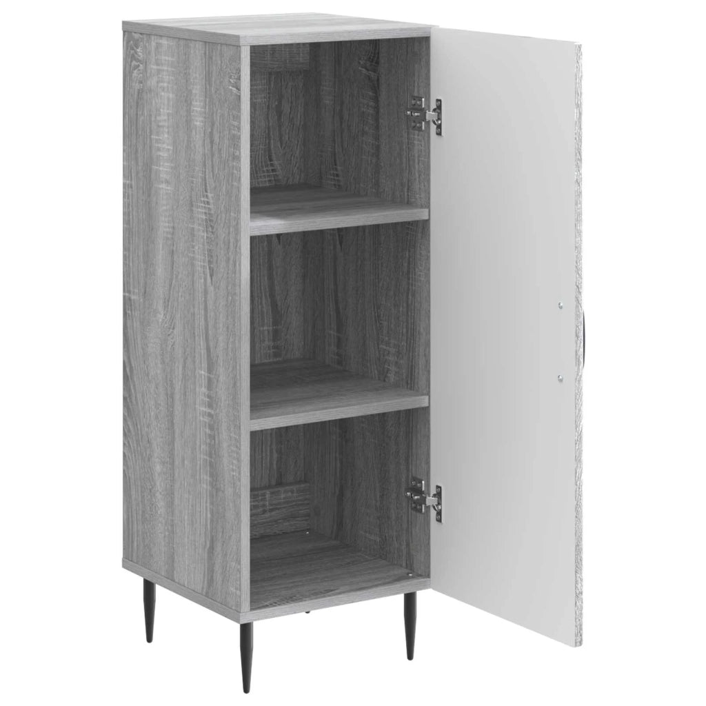 Credenza Grigio Sonoma 33 x 34,5 x 89,5 cm Legno ingegnerizzato 894831