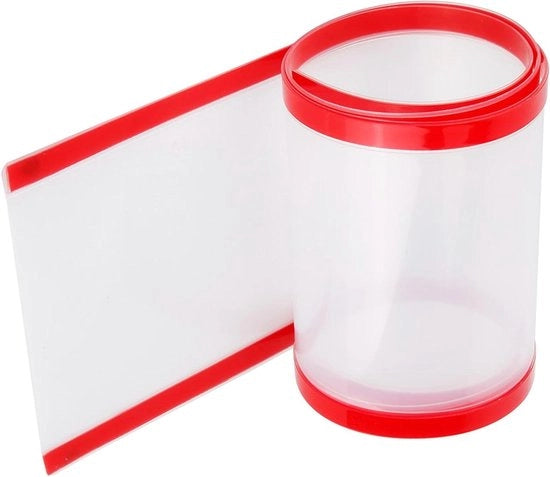 Deurscharnierbeschermer per bambini Anti-Grip per porta Transparante protezione per porta 120 x 17 cm