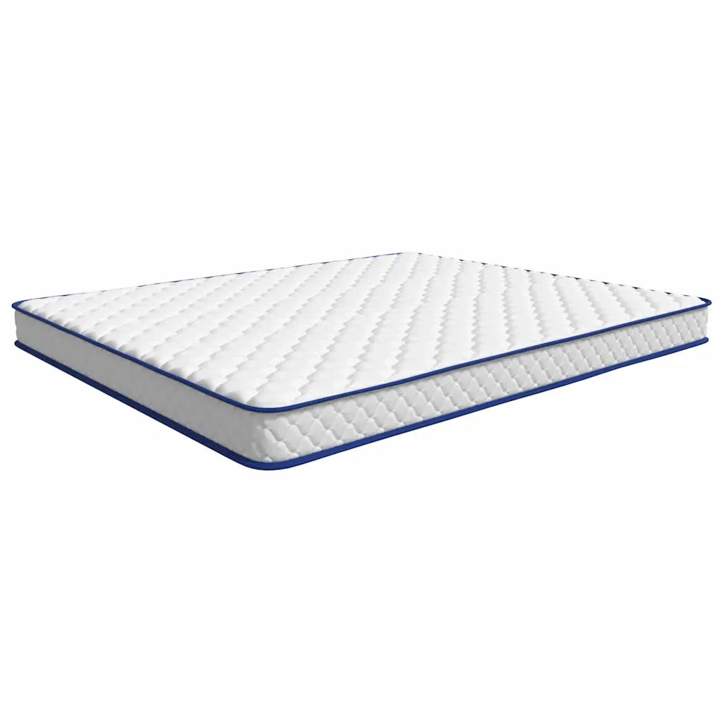 Materasso Bianco 200 x 180 x 17 cm Schiuma PU