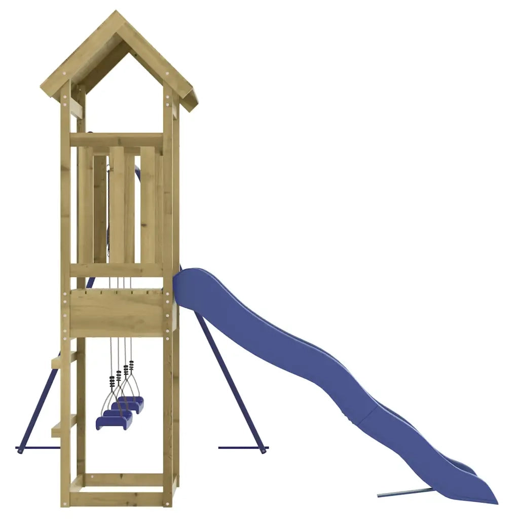 Set da Gioco da Esterno in Legno di Pino Impregnato CFW2652730