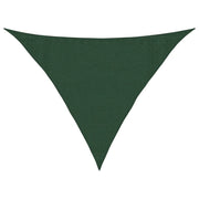 Vela Parasole | Telo Ombra | Vela da ombra 160 g/m2 Verde Scuro 3,5x3,5x4,9 m in HDPE