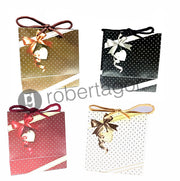 SET 10 BUSTINE IDEA REGALO PACCHETTI CONFEZIONI IMBALLAGGIO CARTA NATALE BUSTA