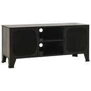 Mobile TV | Armadietto TV | Mobile Porta TV Grigio 105x36x47 cm in Metallo e MDF