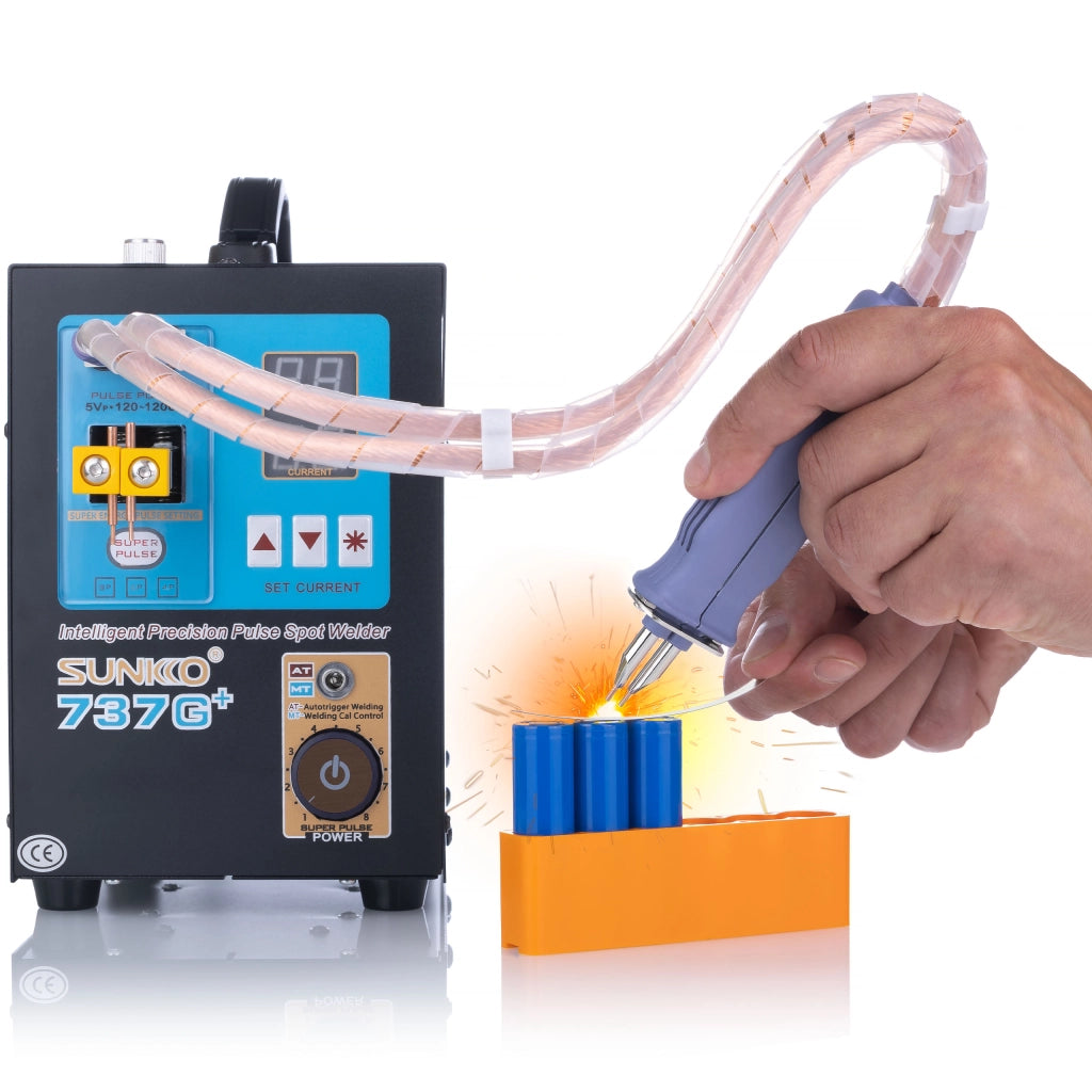 Saldatrice a Punti Sunkko 737G+ – Alta Efficienza e Precisione | 120~1200A, 0,3/0,25 mm