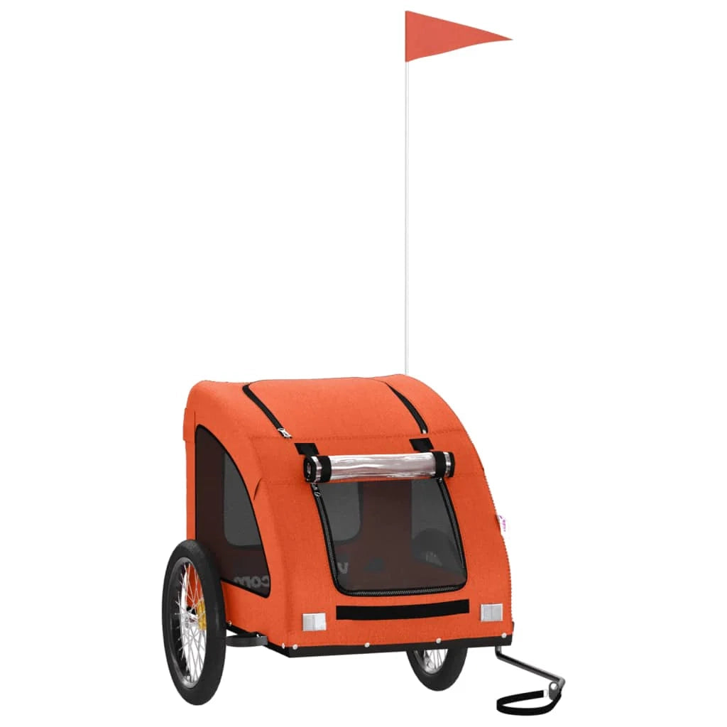 Rimorchio/carrello per animali domestici arancione 02_0044323