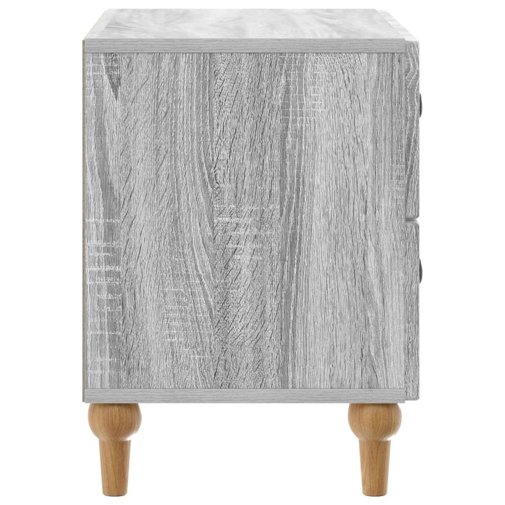 Armadio da Notte con cassetto Grigio Sonoma 62 x 34,5 x 48 cm 894091
