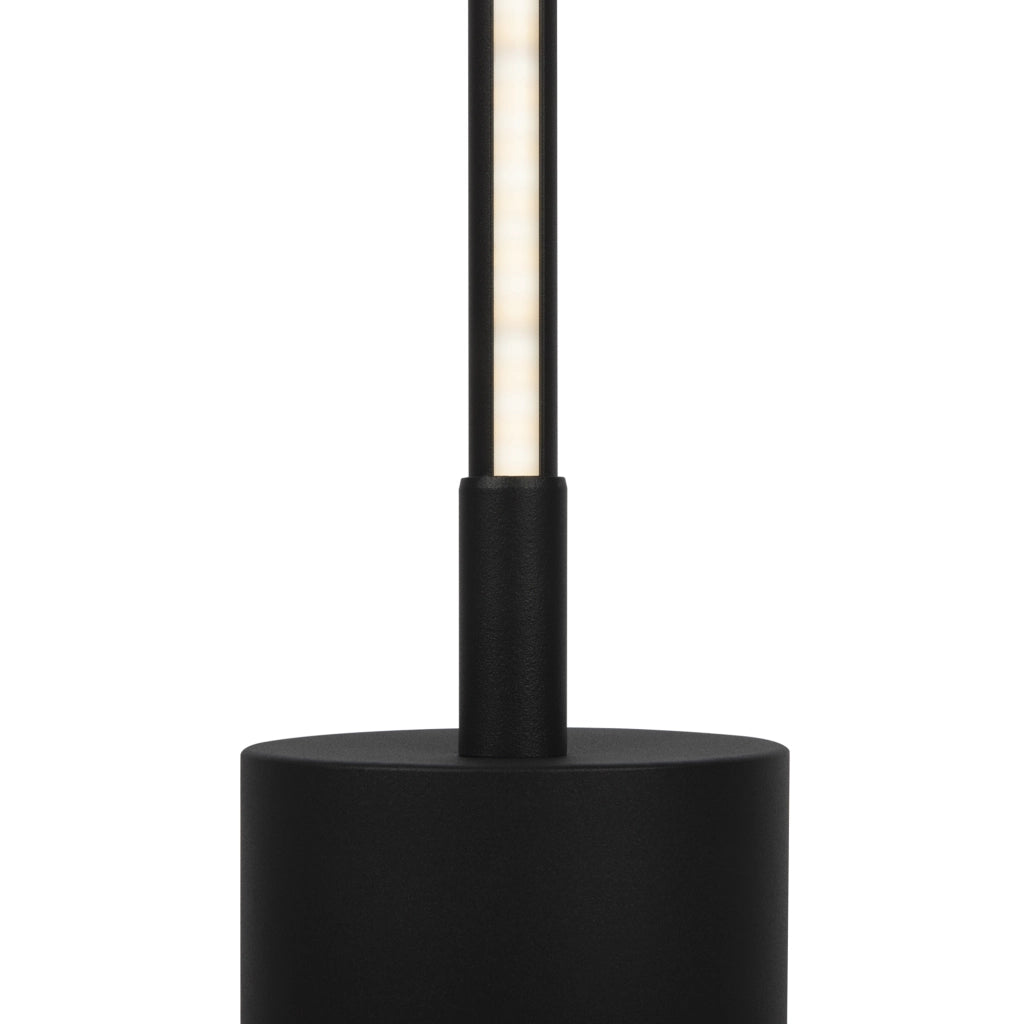 Maytoni Lampada da terra moderna Flow 1 luce LED integrato nero metallo