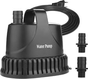 Pompa per vasca, fontana da giardino e acquario - 25 W, 1500 l/u