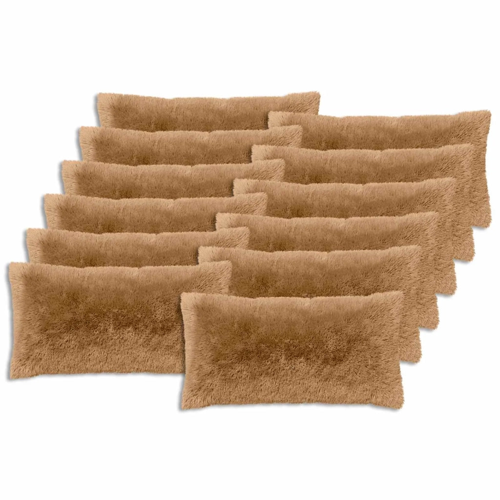 Cuscino con cuscino HEERLEN 12 pz Tortora Fleece PV 925947