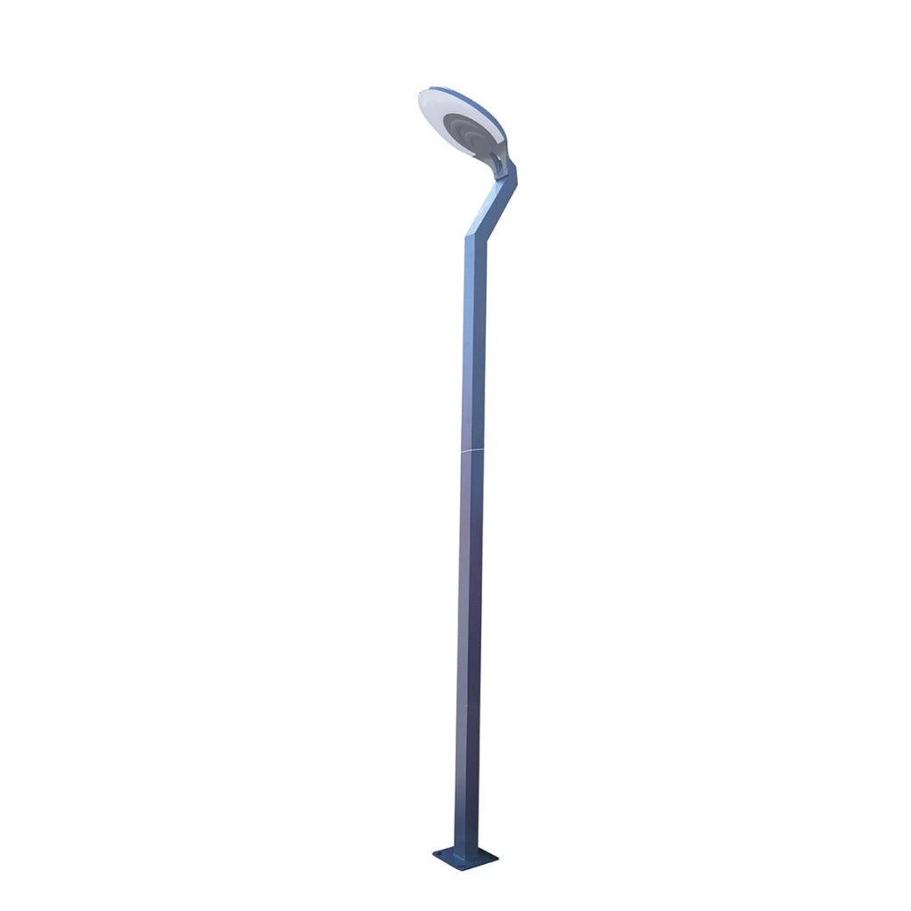 Lampada per illuminazione stradale a LED 40W, 220V, IP65, 5000K, altezza palo 3,5m