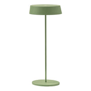 Inemuri Lampada da Tavolo Portatile Verde LED 2,2W 2700K IP54, Ricaricabile USB, Dimmer Touch Integrato - Rossini Illuminazione