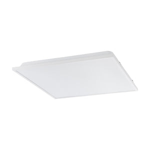 Plafoniera Moderna Herrora-Z Alluminio Bianco Luce Led Integrato 22W