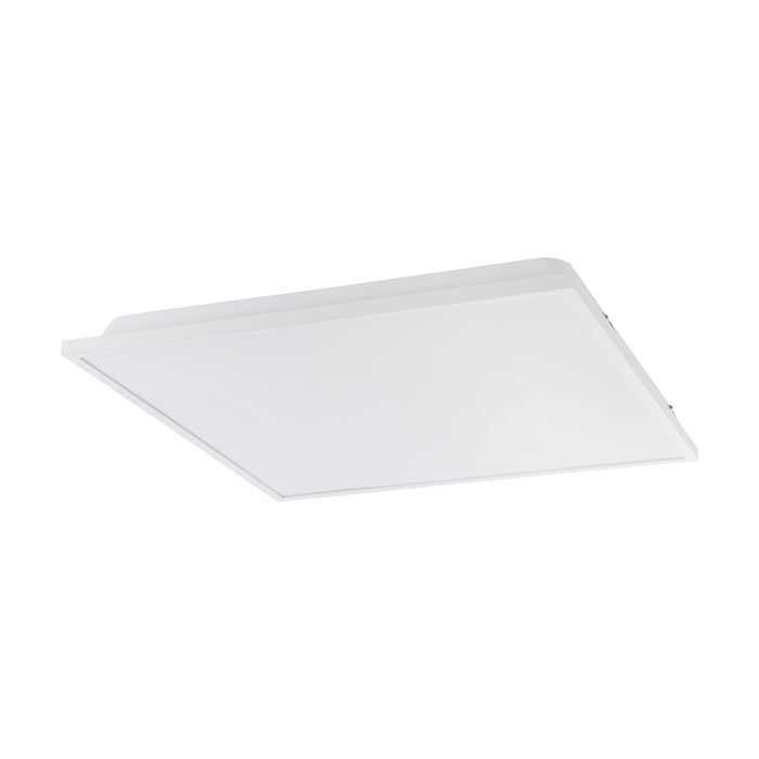 Plafoniera Moderna Herrora-Z Alluminio Bianco Luce Led Integrato 22W