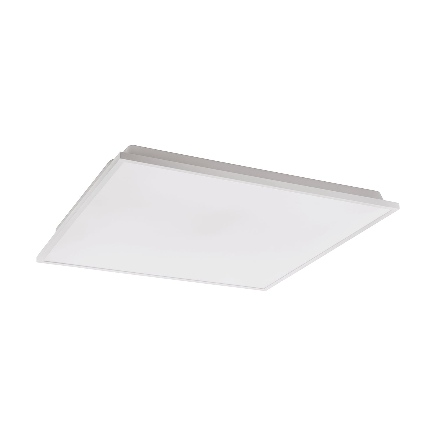 Plafoniera Moderna Herrora-Z Alluminio Bianco Luce Led Integrato 22W