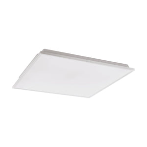Plafoniera Moderna Herrora-Z Alluminio Bianco Luce Led Integrato 22W