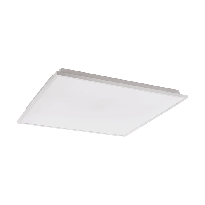Plafoniera Moderna Herrora-Z Alluminio Bianco Luce Led Integrato 22W