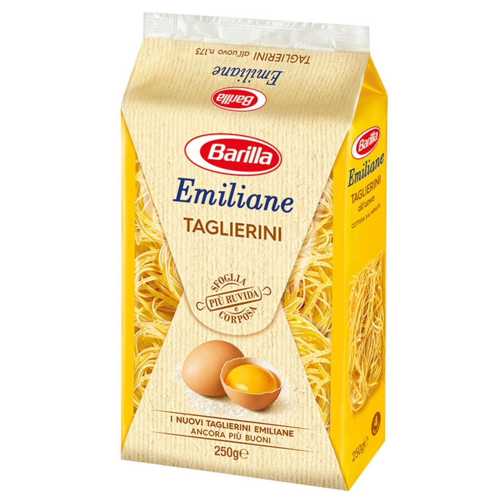 Barilla emiliane taglierini all'uovo 250 grammi