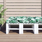 Cuscino per Pallet Verde 120x80x12 cm in Tessuto 47506