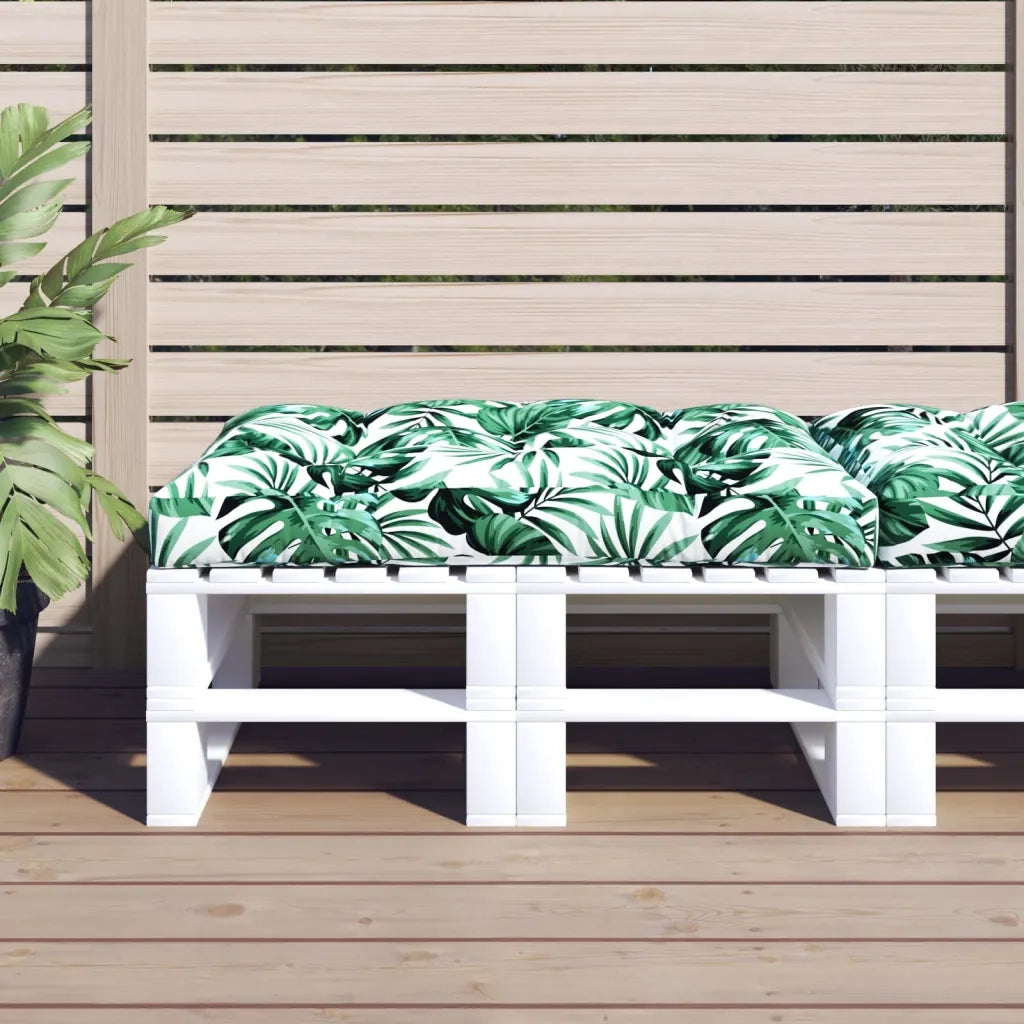 Cuscino per Pallet Verde 120x80x12 cm in Tessuto 47506