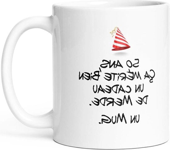 Tazza di compleanno divertente - Idea regalo originale per il 50° compleanno
