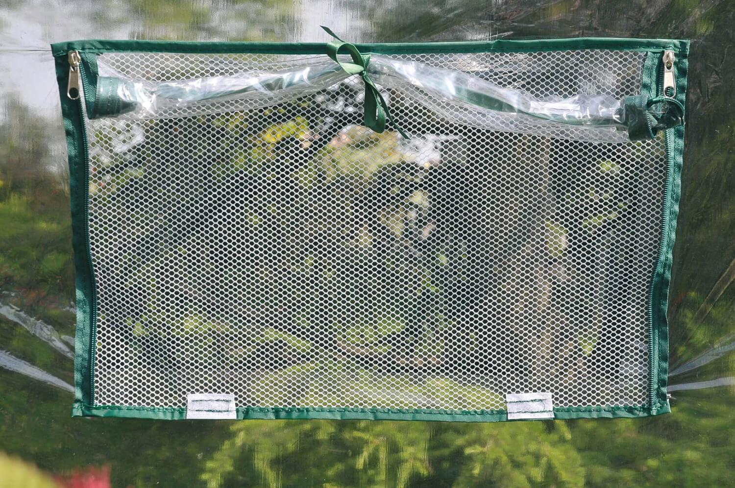 Serra da Giardino in Acciaio con Telo Rama Narciso Verde