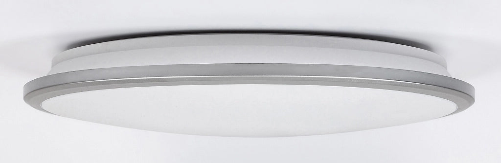 Plafoniera LED Rabalux Engon rotonda 27cm 18W argento