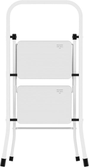 Colombo Sgabello in acciaio a 2 gradini salvaspazio mod. FACTOTUM