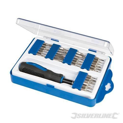 Silverline Set di punte per cacciavite assortite 31 p.zi