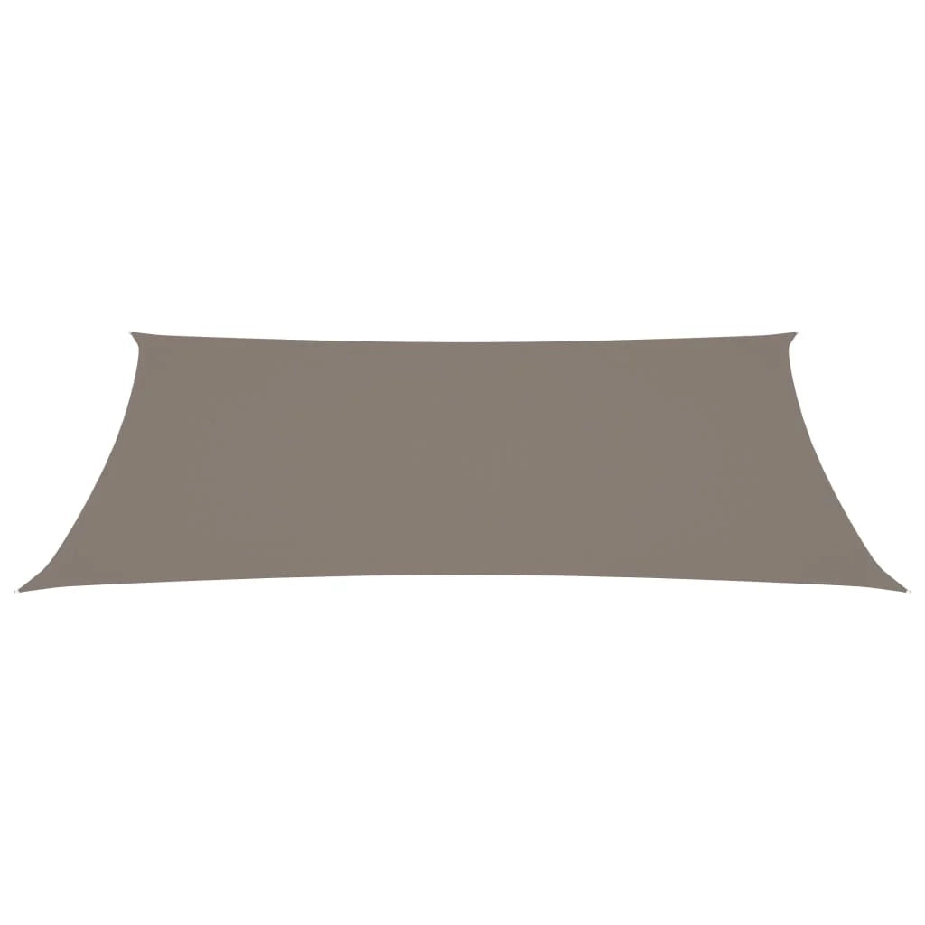 Vela ombreggiante/ombrellone rettangolare in tessuto Oxford 2 x 5 m tortora 02_0009637