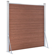 Staffe di Supporto per Recinzione 3 pz in Acciaio Zincato CFW5744355