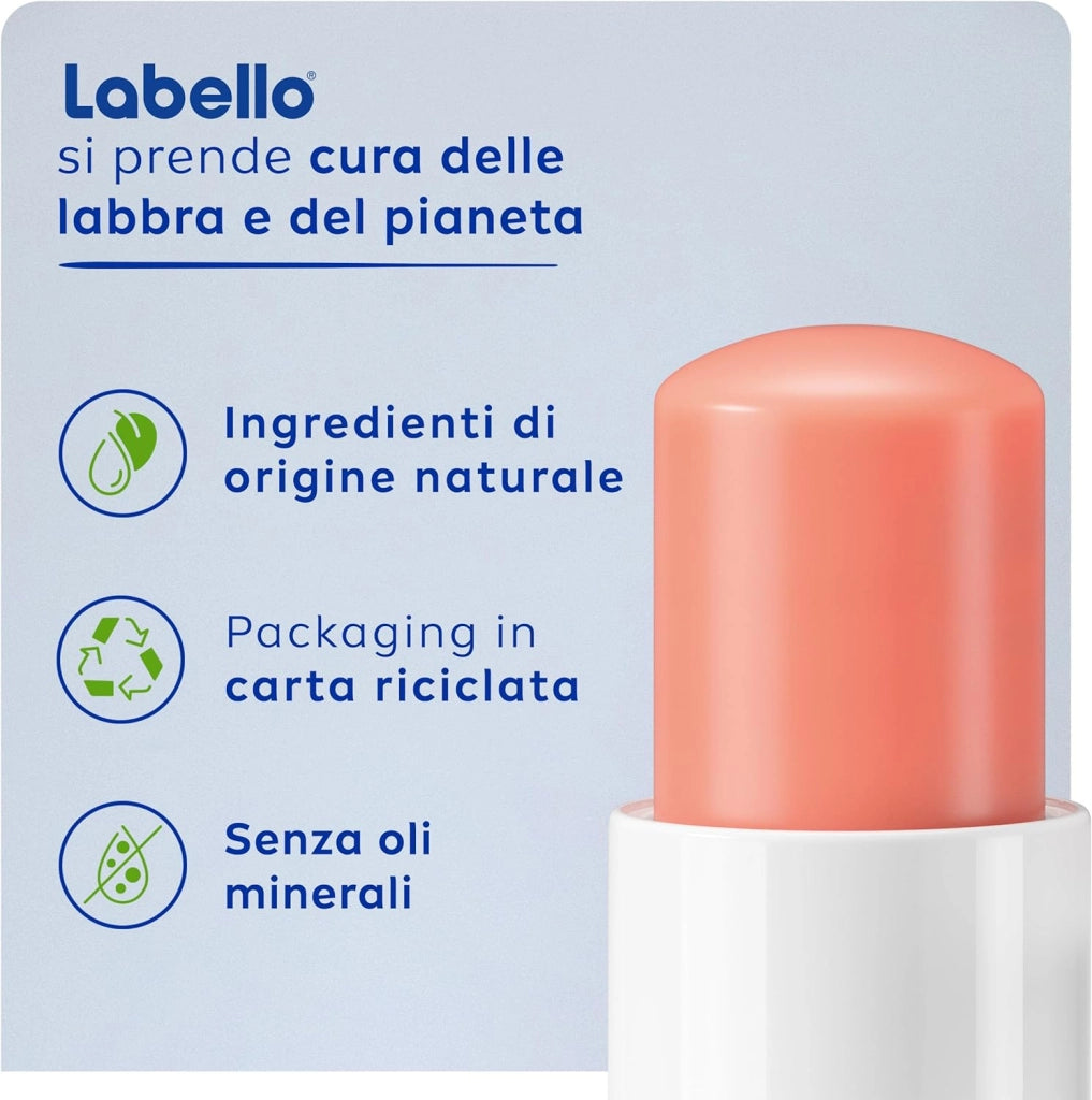 LABELLO BALSAMO LABBRA PESCA SHINE H 24 STICK 4,8 GR CON BURRO DI KARITE'