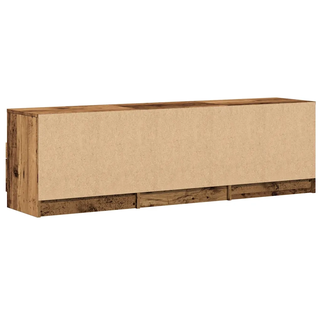 Mobile Porta TV Legno Vecchio 150x33,5x45 cm Legno Multistrato 856852