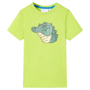 Maglietta da Bambino Lime 128cod mxl 110826