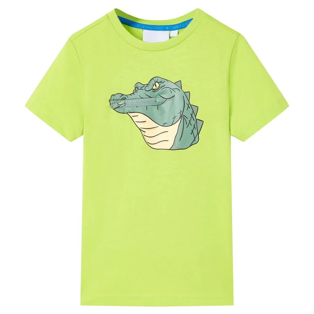 Maglietta da Bambino Lime 128cod mxl 110826