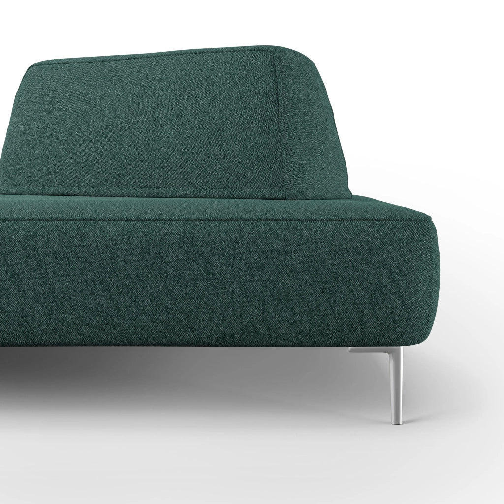 Newton Divano modulare con schienali movibili T07 212 cm verde