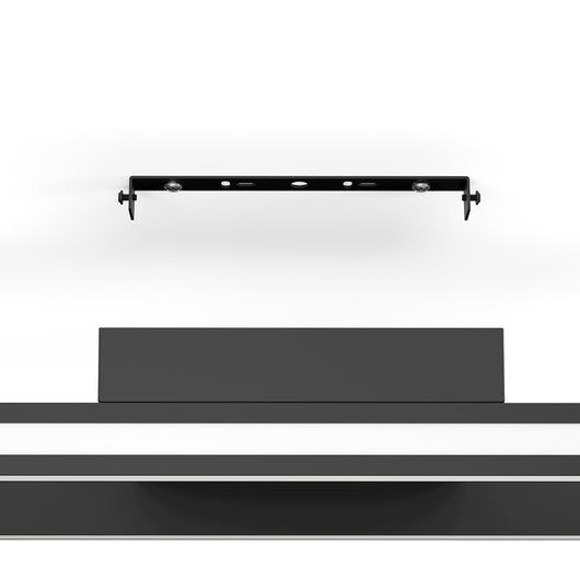 Plafoniera Contemporanea Salvilanas-Z Alluminio Nero Luce Led Integrato 21W