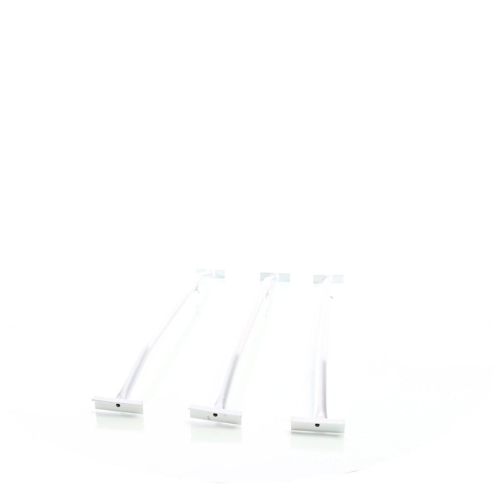Staffe telo per rimorchi leggeri e carrelli appendice, 3 barre allungabili 100-145cm, in alluminio