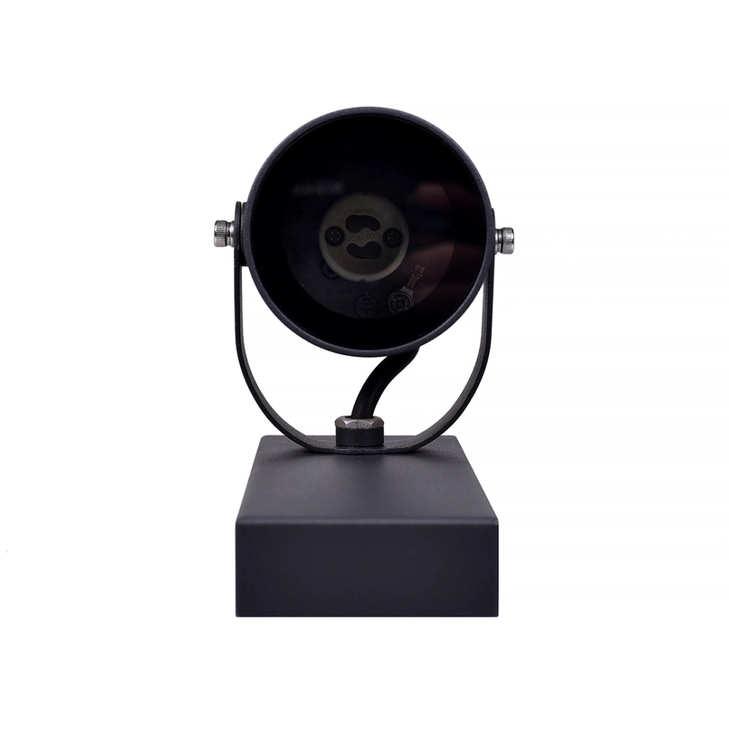 LAMPADA DA PARETE CON ATTACCO GU10 IN ALLUMINIO IP44 - DESIGN MODERNO RESISTENTE ALLE INTEMPERIE IDEALE PER INTERNI ED ESTERNI