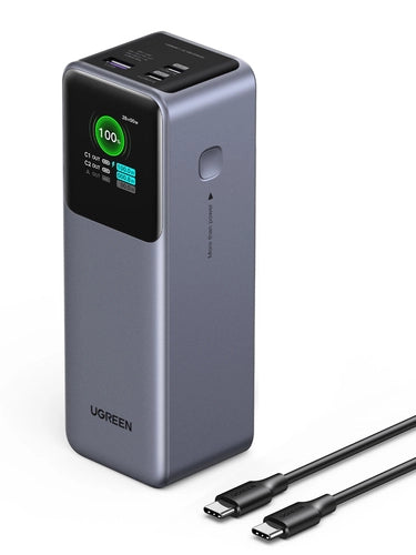 Ugreen 25000mAh 200W Fast Charging Powerbank Grigio